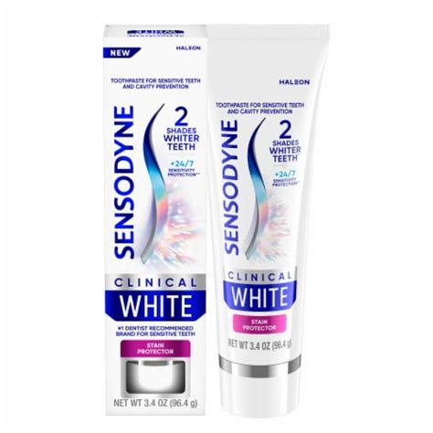 sensodyne clinical white toothpaste